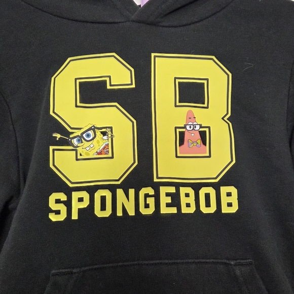 Puma Kids Black SpongeBob Jogger Set Sz 7/8 Y - Picture 9 of 16